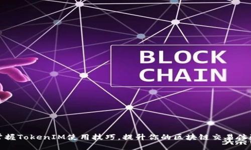 掌握TokenIM使用技巧，提升你的区块链交易体验